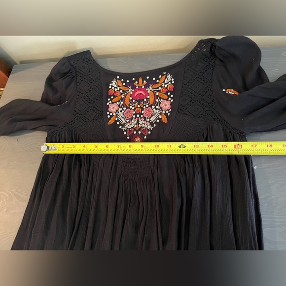 Free People Mohave Embroidered Mini Dress NWT - Picture 7 of 7